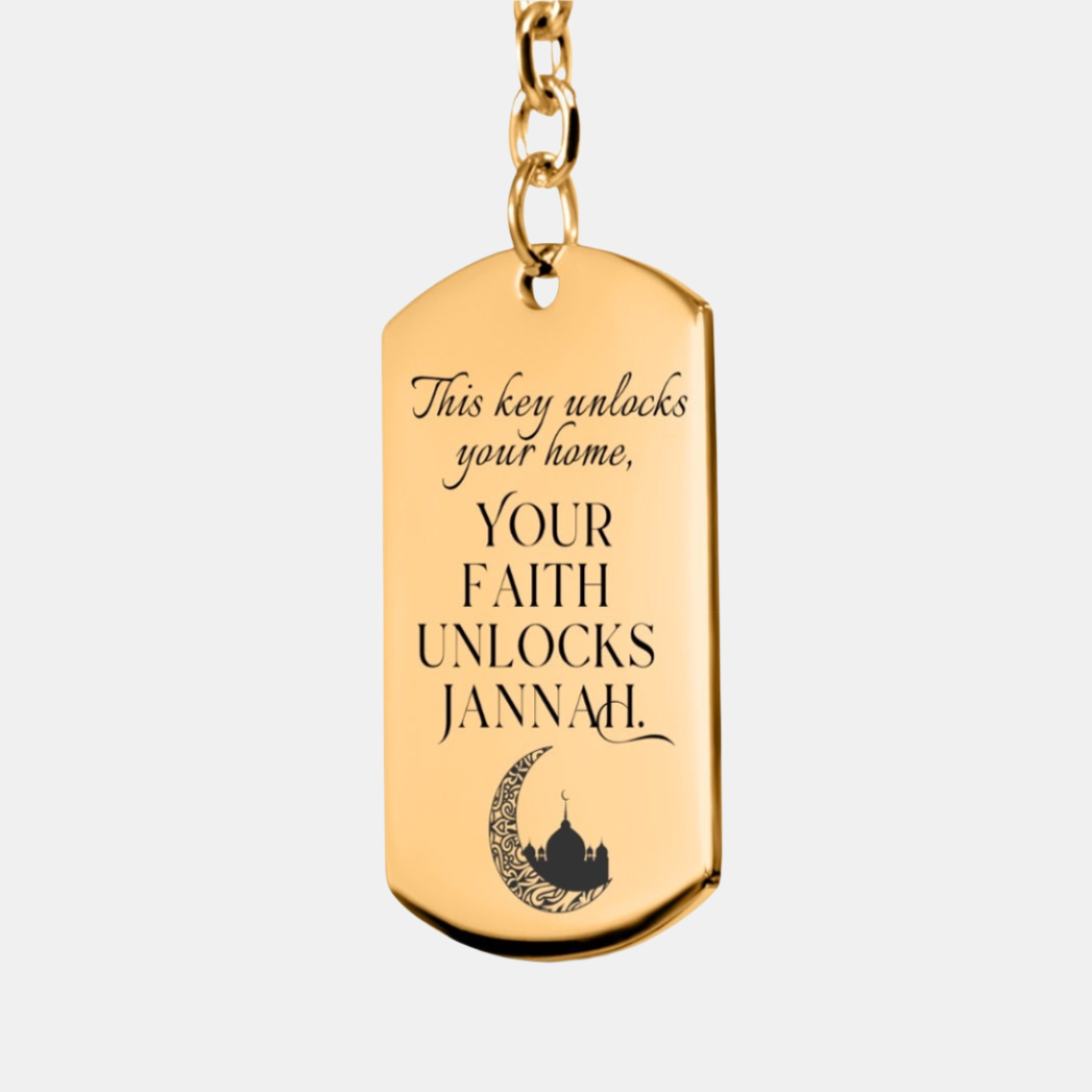 Unlock with Purpose - Tag Keychain