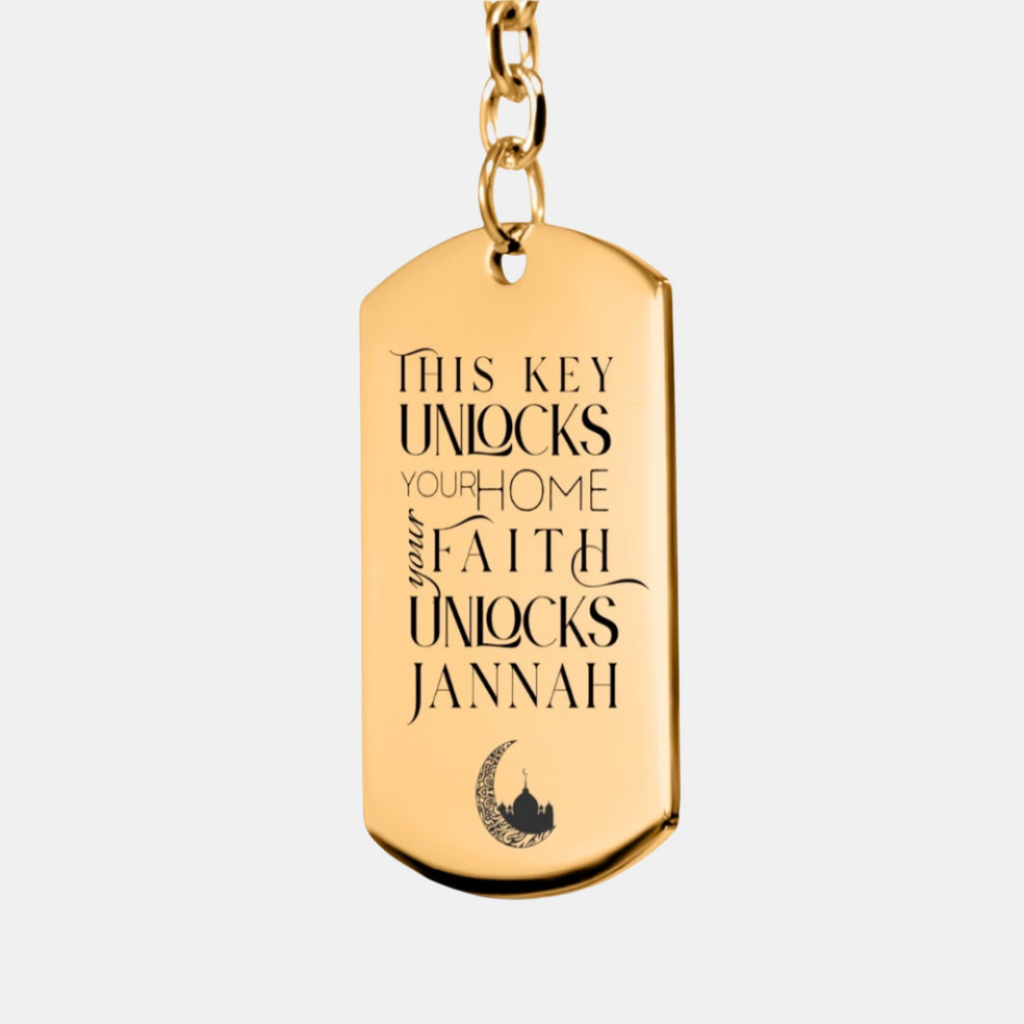 The Key to Jannah - Tag Keychain