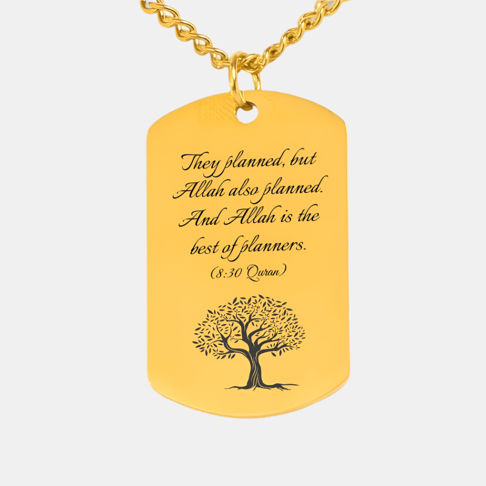 The Olive Tree – Cuban Chain Tag Necklace [8:30]