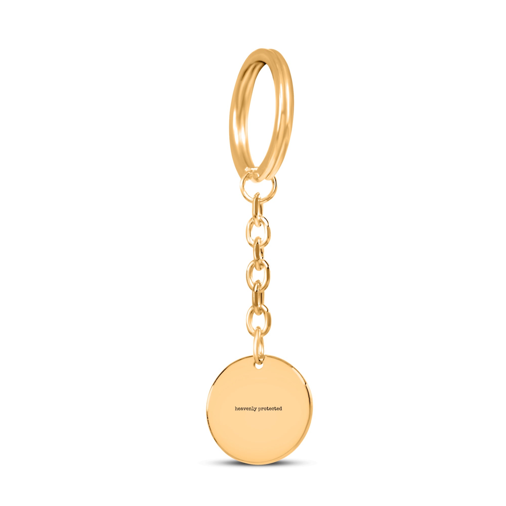 Heavenly Protected - Coin Keychain