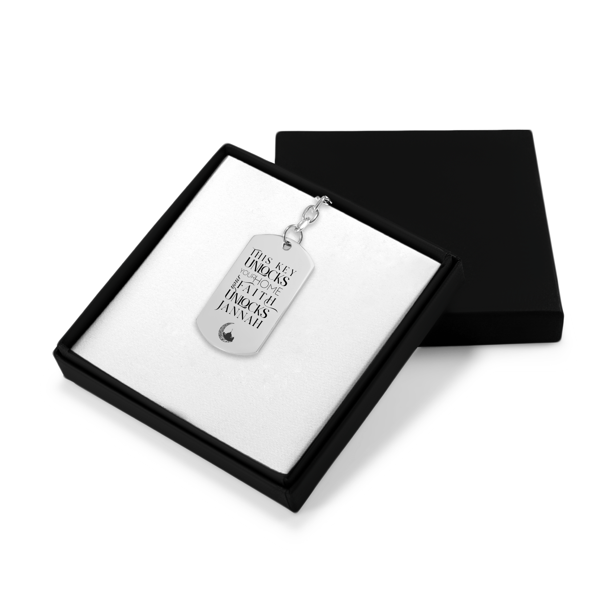 The Key to Jannah - Tag Keychain