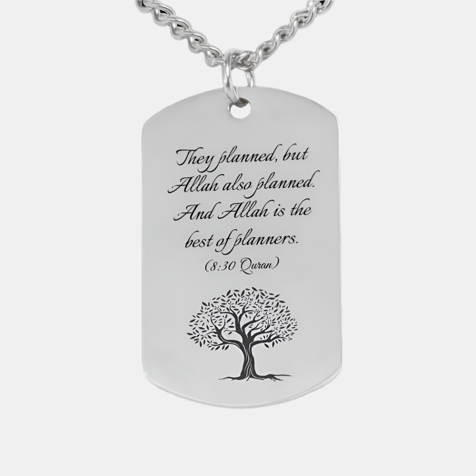 The Olive Tree – Cuban Chain Tag Necklace [8:30]