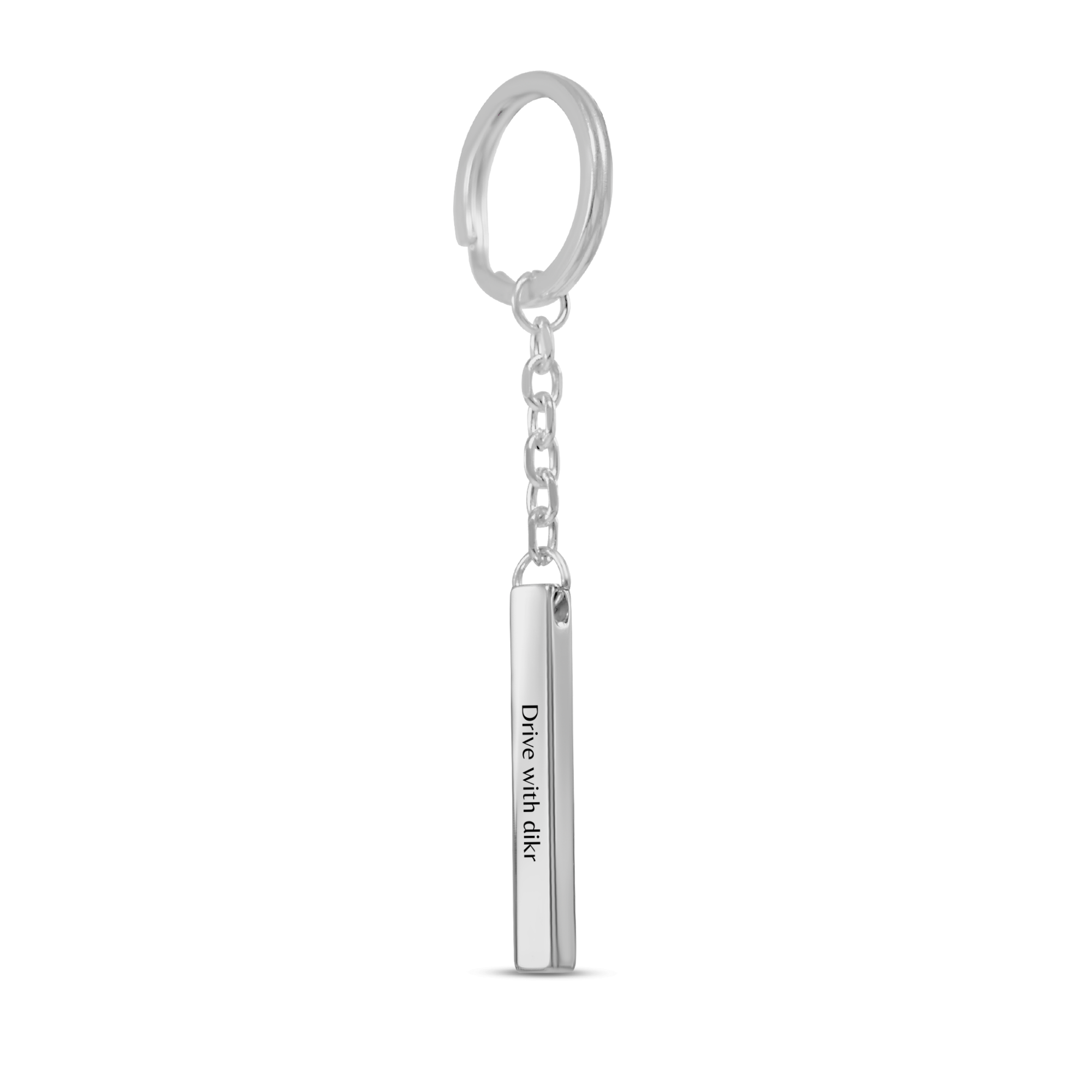 Drive With Dikr - 3D Bar Keychain