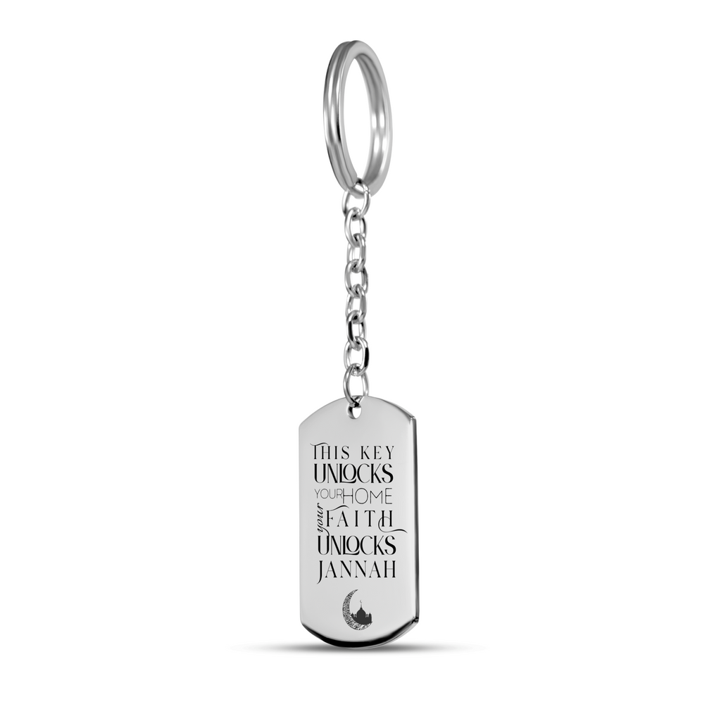 The Key to Jannah - Tag Keychain