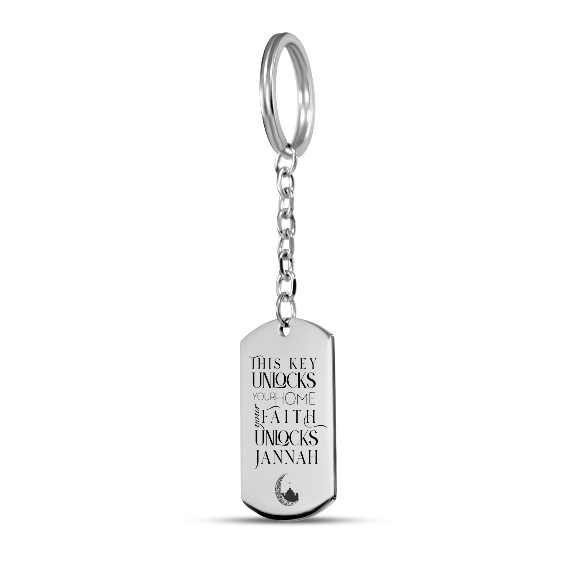 The Key to Jannah - Tag Keychain