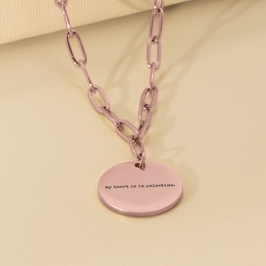 Paperclip Coin Necklace