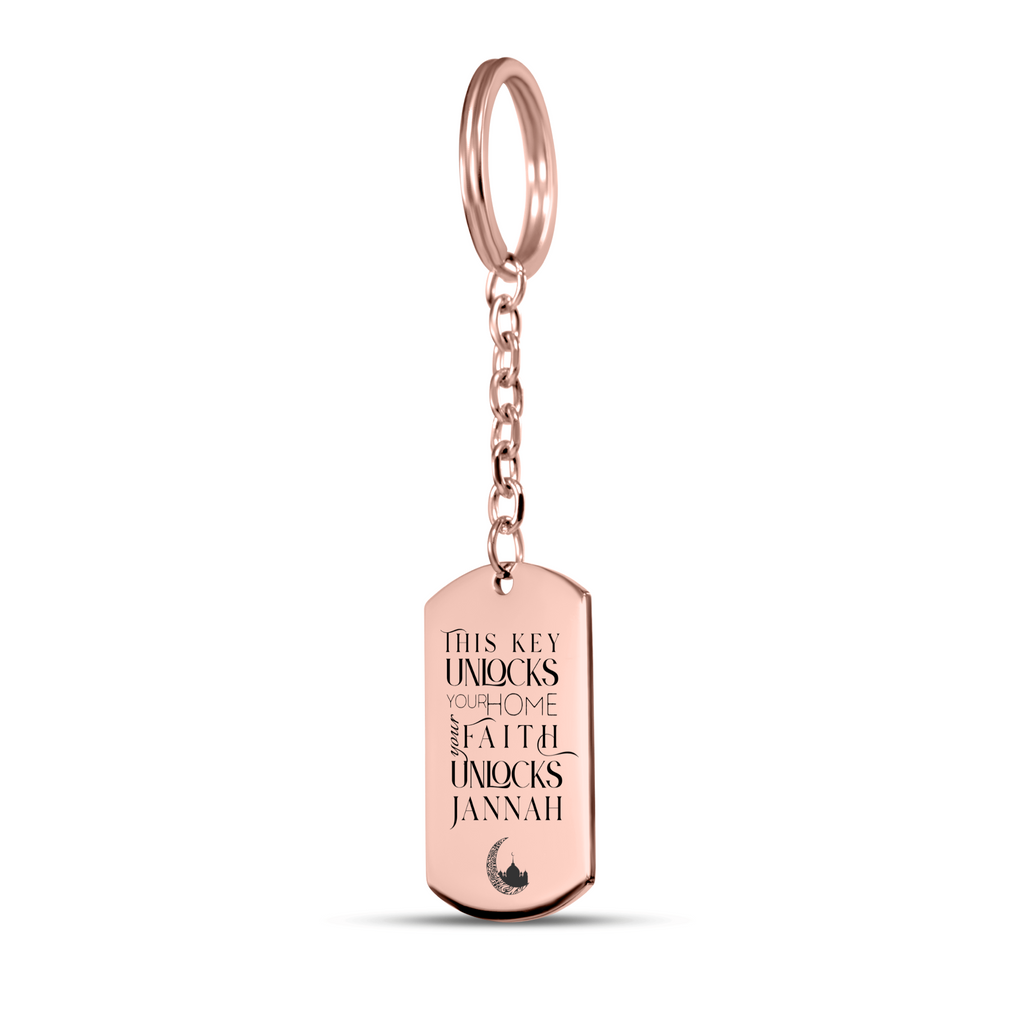 The Key to Jannah - Tag Keychain
