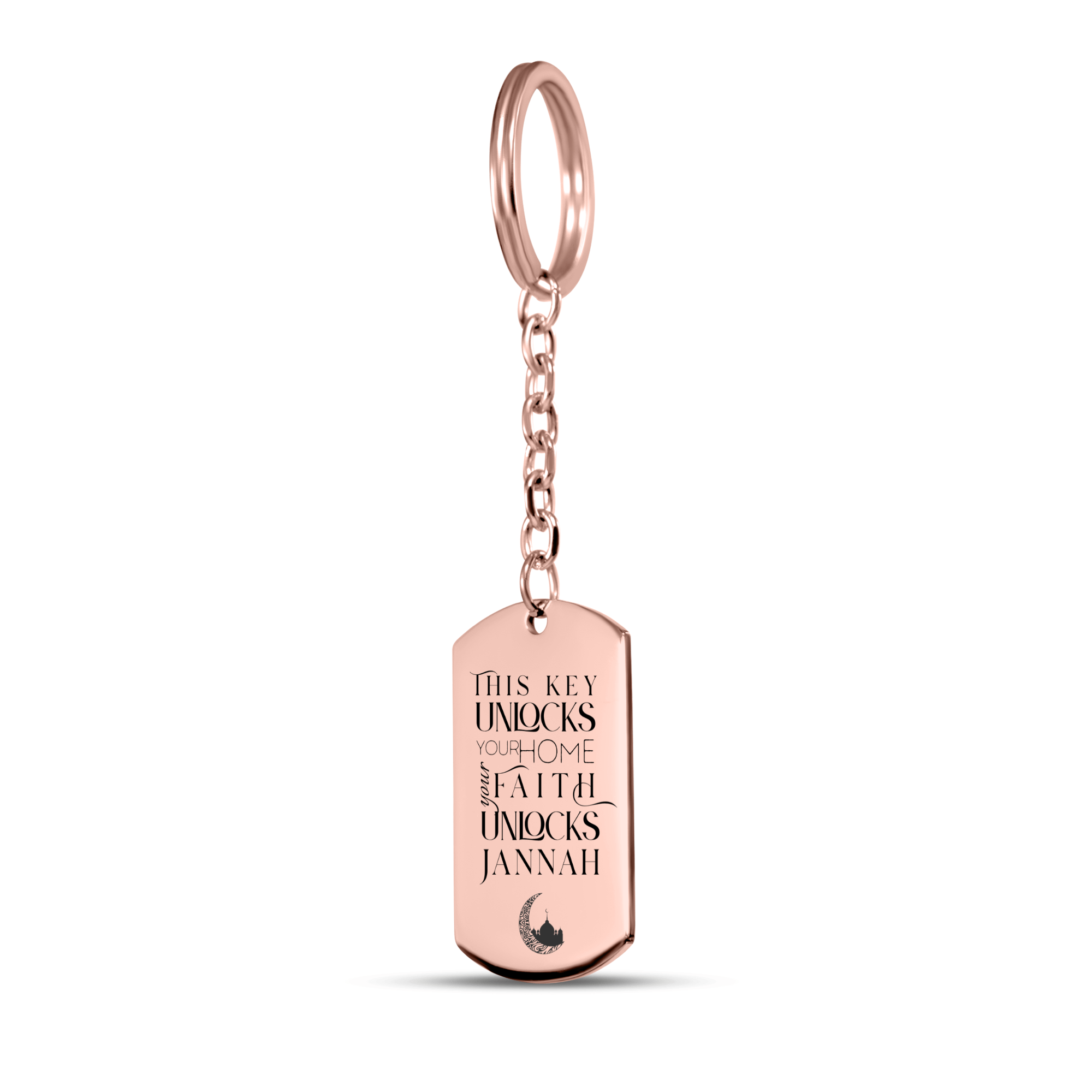 The Key to Jannah - Tag Keychain