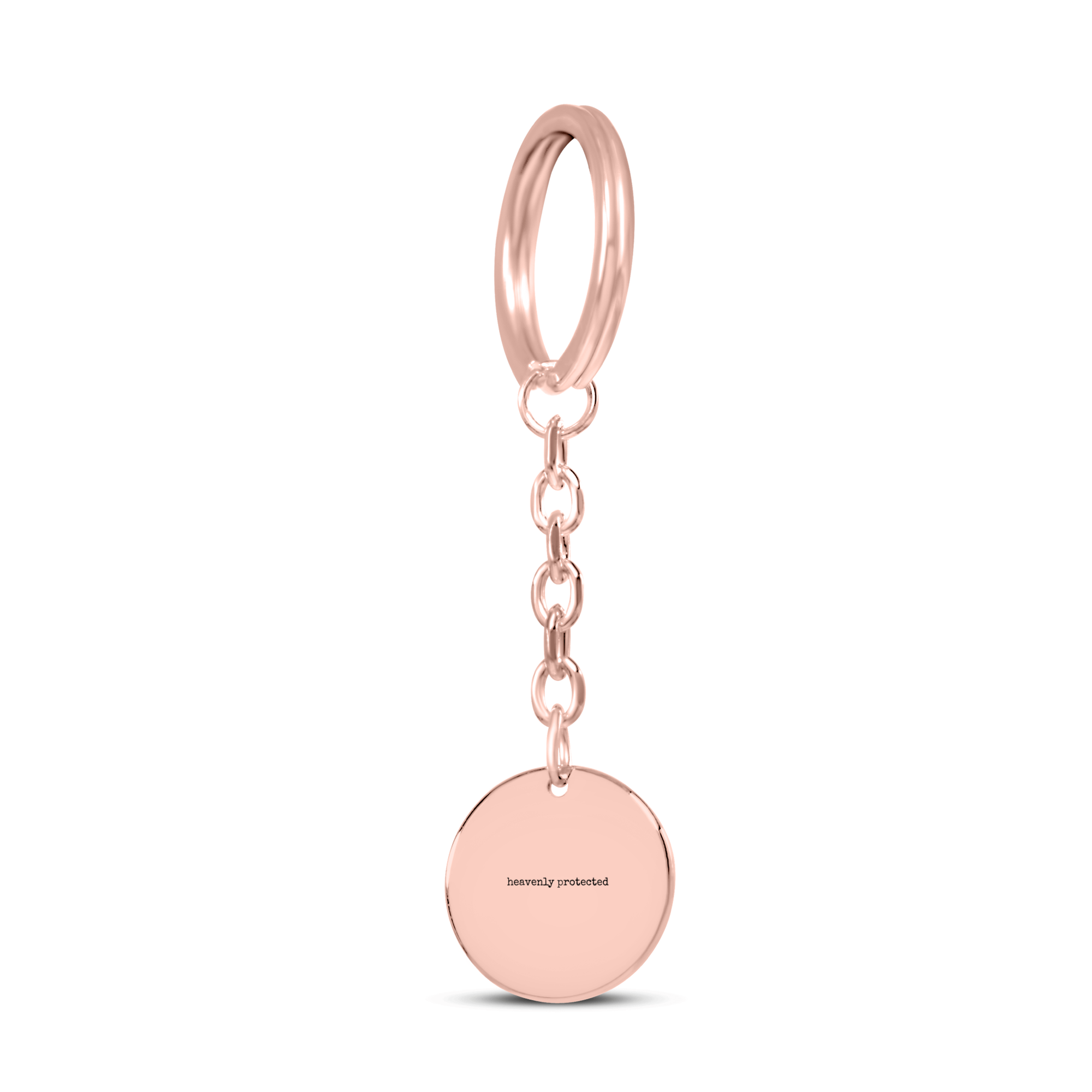 Heavenly Protected - Coin Keychain